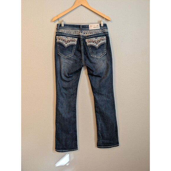 Grace in LA Women's Blue Boot Cut Jeans - Picture 2 of 9